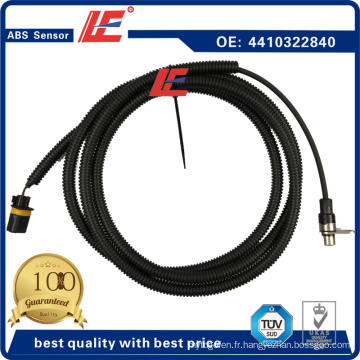 Auto Truck ABS Sensor Anti-Lock Système de freinage Transducer Indicator Sensor 81271206183,4410322840, 81271206120, Bk9006183,3,37039 pour Man, Dt, Wabco, Meyle, Stellox